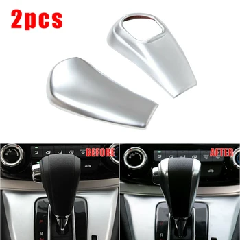

2Pcs Knob Cover Auto Chrome Decor For Honda CRV/CR-V 2012-2016 Durable