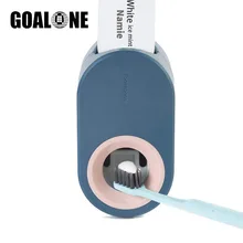 GOALONE автоматический соковыжималка для зубной пасты Hands Free настенный дозатор для зубной пасты для ванной комнаты Душ аксессуары для ванной комнаты