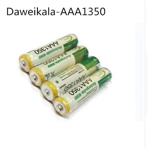 Лот AAA батарея 1800mAh 1,2 V Высокое качество перезаряжаемая lotNI-MH аккумуляторная AAA 1350 NiMH батарея 1,2 V