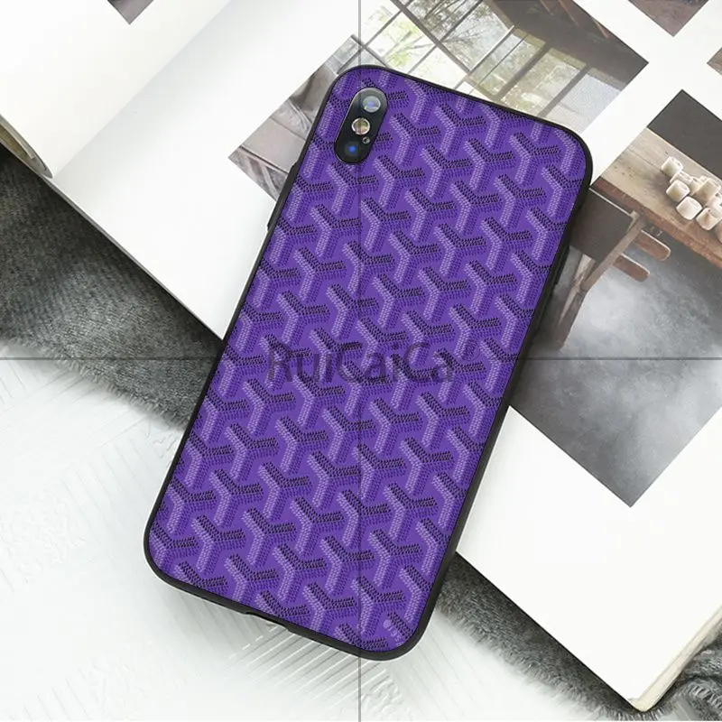 A2 Ruicaica модные роскошные принты DIY роскошный высококачественный защитный чехол для Apple iPhone 8 7 6 6S Plus X XS MAX 5 5S SE XR чехол - Цвет: A2