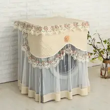 60x60x85 см Водонепроницаемая Цветочная кружевная стиральная машина пылезащитный чехол для белья домашний Декор Горячая
