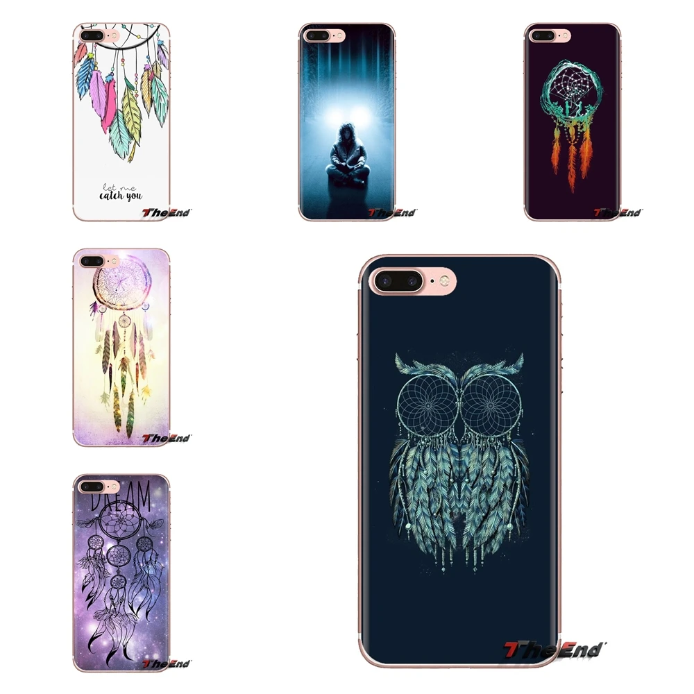 Ловец снов обои ТПУ силиконовый чехол для iPhone XS Max XR X 4 4s 5 5S 5C SE 6 6S 7 8 Plus samsung Galaxy J1 J3 J5