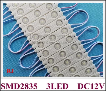 

LED module waterproof IP65 injection super LED light module DC12V 1.2W 140lm SMD 2835 61mm*13mm aluminum PCB new appearance