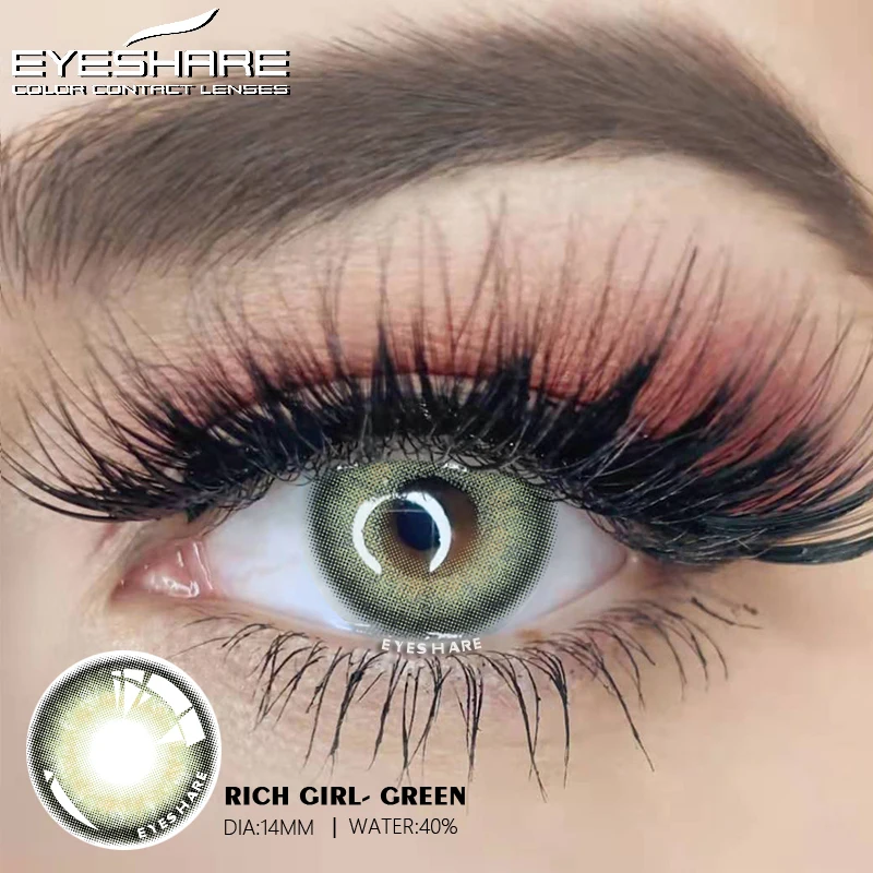 H14484bd6f685415691e86b593d00ba7e4 Beauty-Health EYESHARE Colored Contact Lenses SIAM Series Color Contact Lenses For Eyes Beauty Contacted Lenses Eye Cosmetic Color Lens Eyes