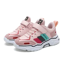 Новая детская обувь; спортивная обувь для девочек; модная брендовая повседневная детская спортивная обувь; спортивная дышащая обувь для мальчиков