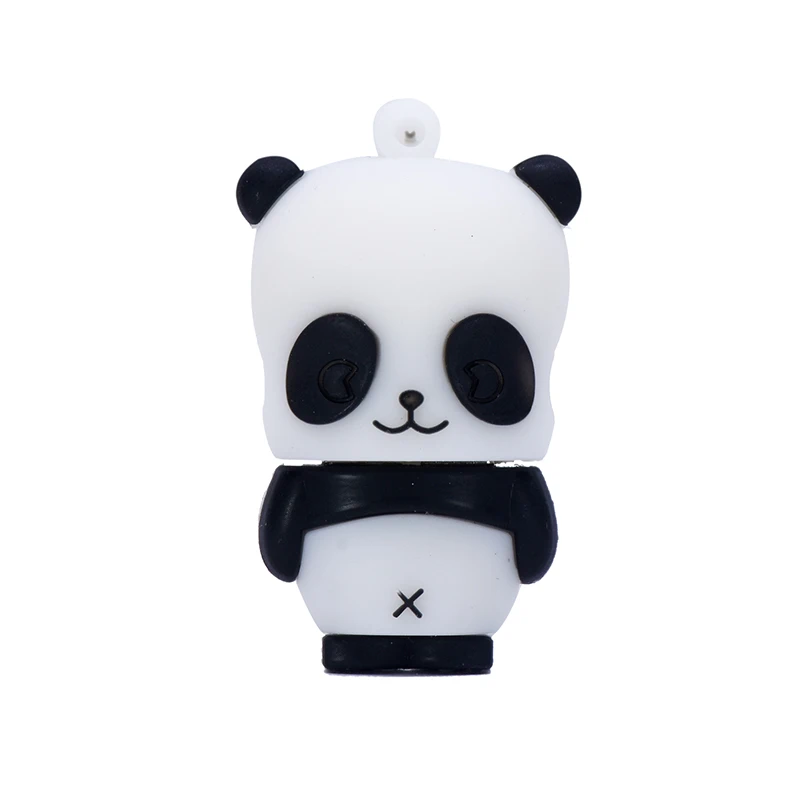 Karikatür USB bellek 64GB 32GB 16GB 8GB 4GB Panda bellek 128GB 256GB Hayvan hafızalı Ayı bellek USB bellek U Stick_voghion.com