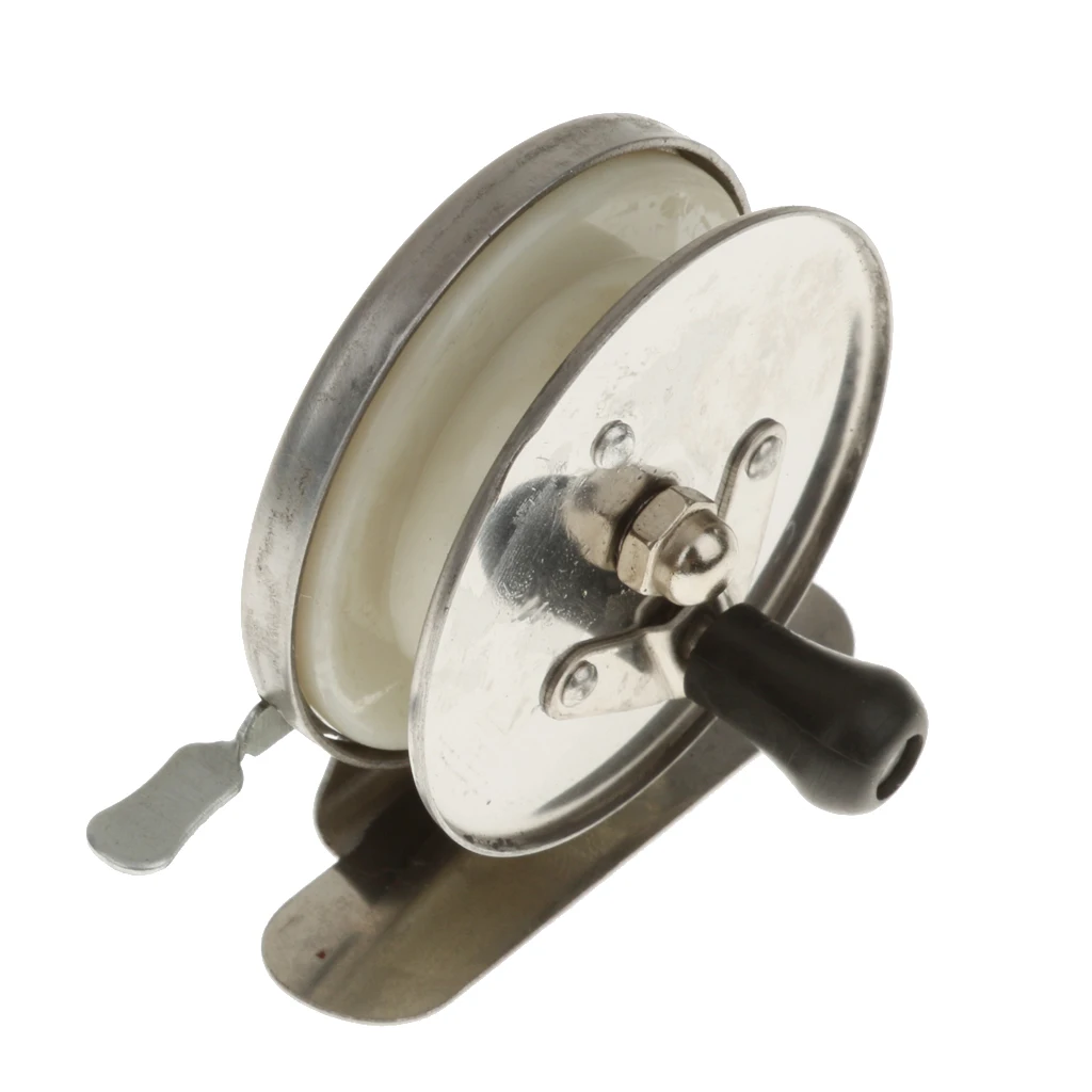 Mini Durable Portable Ice Fishing Reel   Wheel Pole Tackle