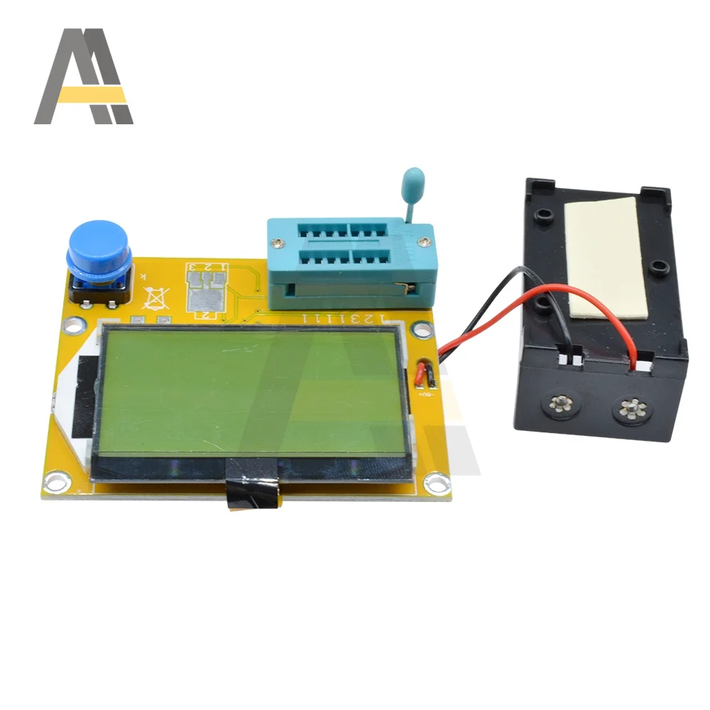 Mega328 Meter Transistor Tester Diode Triode Capacitance Digital V2.68 MOS/PNP/NPN LCR LCD Screen Tester