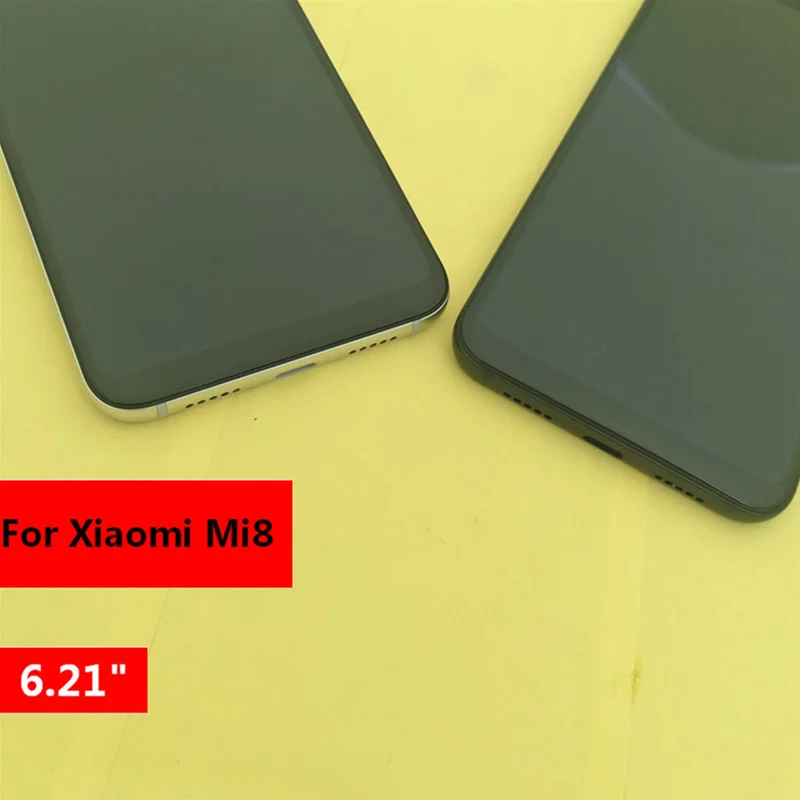 6,2" TFT ЖК-дисплей с рамкой для Xiaomi mi 8 mi 8 ЖК-дисплей сенсорный экран дигитайзер сборка Замена