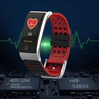 

New Smart Watch Women Men Activity Fitness Tracker Watch Bracelet Heart Rate Monitor Silicone Strap Smart Watch Ip67 Waterproof