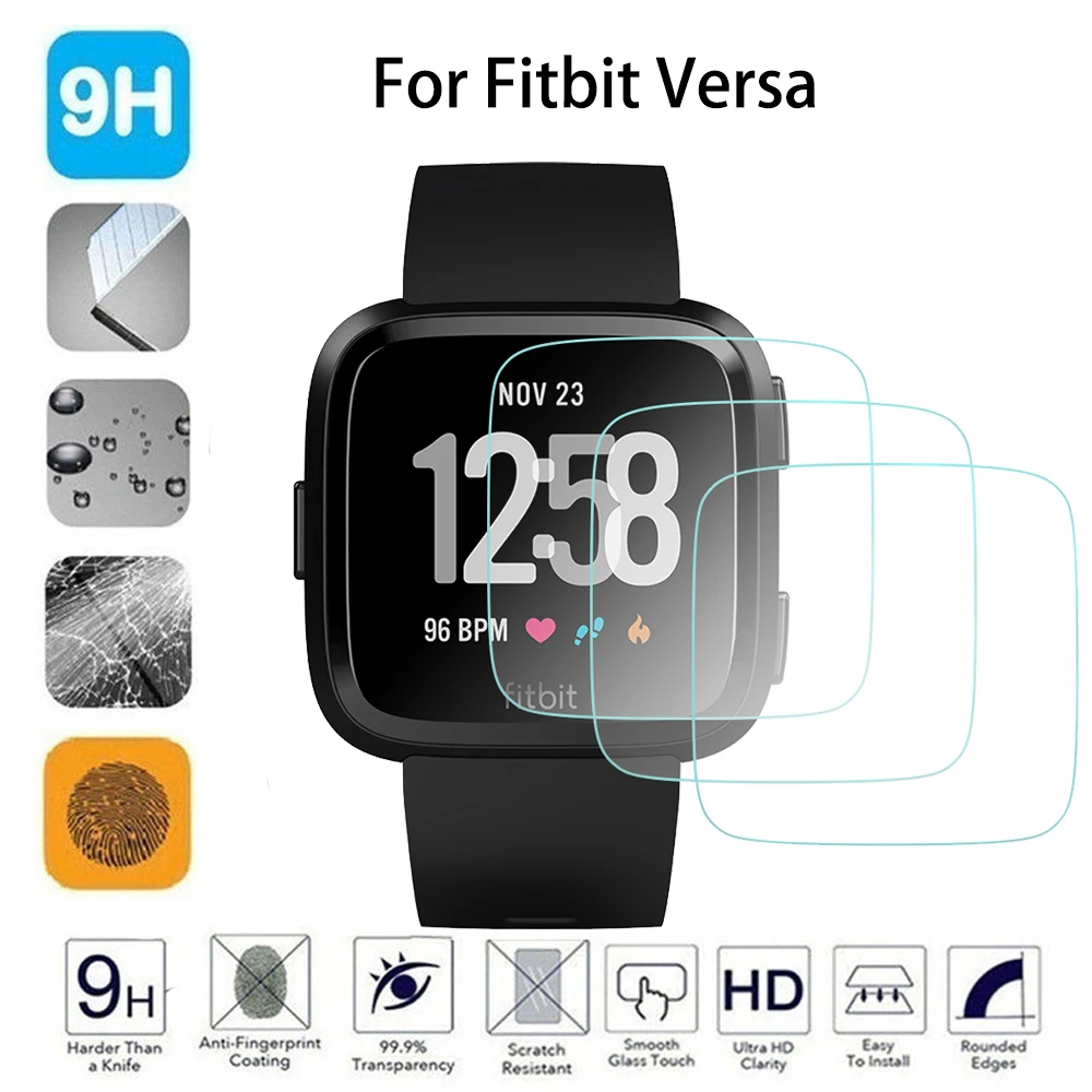 Мягкая защитная пленка для смарт часов fitbit versa 1/3/5 шт. аксессуары ремешка не
