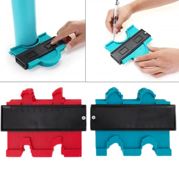 

5 Inch Shape Contour Duplicator Standard Profile Outline Gauges Tiling Laminate Tiles Shaping Tool Width Wood Tool Free Shipping