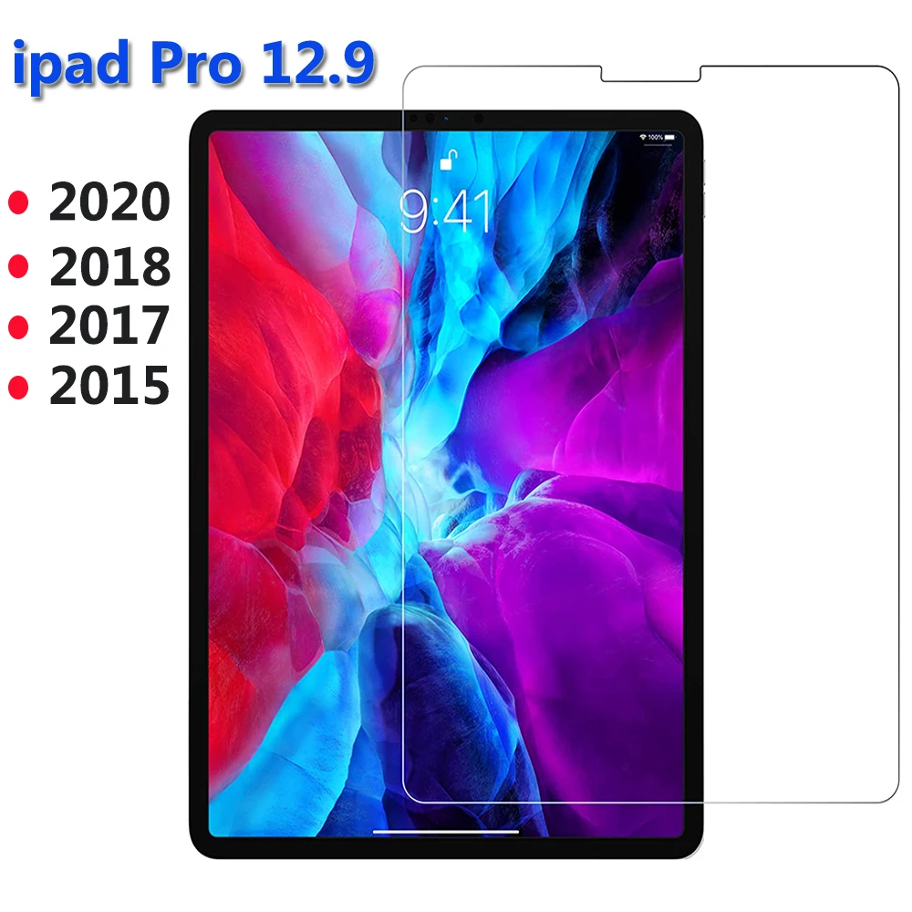 Защитное стекло для iPad Pro закаленное 12 9 дюйма 2020 2018 защита от царапин Apple 2017 2015 |