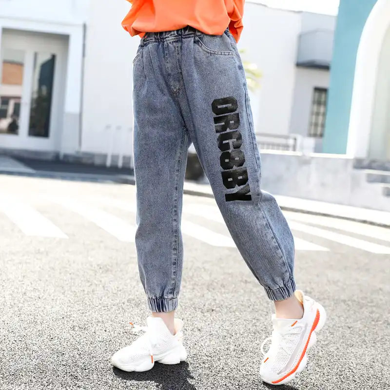 jogger denim jeans