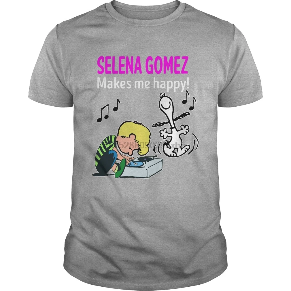 Мужская футболка с коротким рукавом Selena Gomez PLM2 крутая и женская | одежда