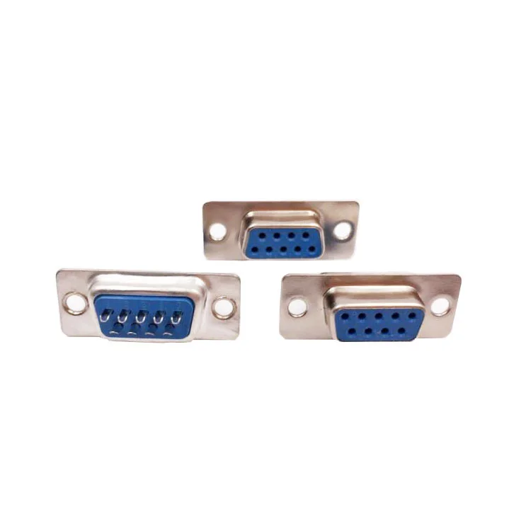 Linhas tipo de Solda Pces Conector Serial Vga 9 Pinos Fêmea 2 Plug D-sub Conectores Macho - Soquete 500 Rs232 Db9 - Image 2