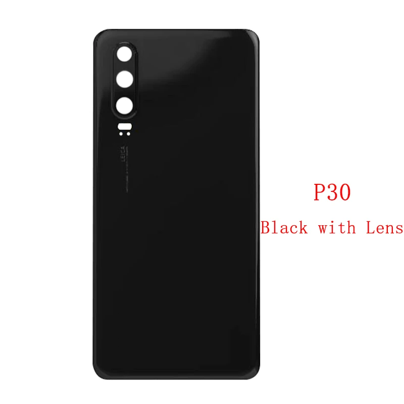 Capa traseira para huawei p30 pro p30, capa bateria com logo