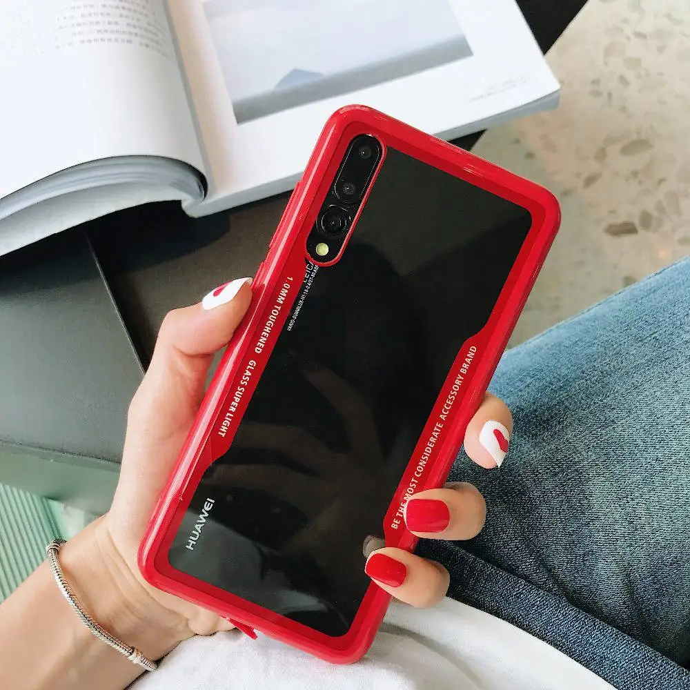Акриловый Мягкий силиконовый чехол для Xiaomi Redmi Note 7 6 5 Pro S2 Y2|Бамперы| |