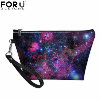 

FORUDESIGNS Galaxy Star Make up Bag Female Travel Cosmetic Bag Multifunction Portable Hand Make up Pouch Kids Ladies Beauty Case