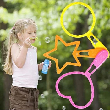 

6PCS/set Blowing Bubble Soap Tools Toy Bubble Sticks Set Bubble Blower Machine Outdoor Bubble Toys for Kids Children Day DS29