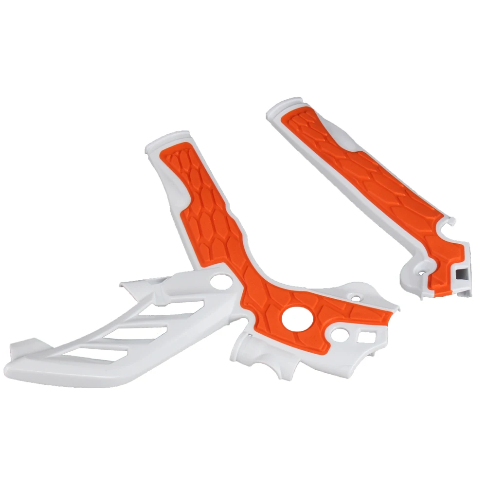 X-Grip Frame Protection Guard Cover For KTM EXC 125 200 250 300 EXC-F 250 350 450 500 2012- Dirt MX Motorcycle motorcycle screen protector motorcycle visor cover motorcycle sun visor cover motorcycle fork cover motorcycle tool box cover