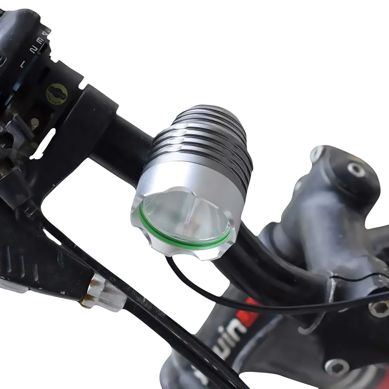 Waterproof XM-L T6 LED Bicycle Front Light Lamp Headlight 1800lm Cycling Headlamp+ 18650 Battery Pack+ Charger+ Headband