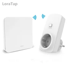 LoraTap-enchufe de Control remoto RF 16A, interruptor inalámbrico kinético, sin batería, respetuoso con el medio ambiente, fácil de usar hasta 20m