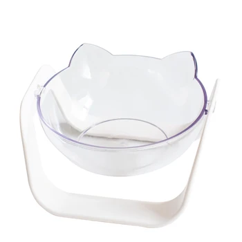 

Pet Dog Cat Bowl Double Bowl With Raised Stand Non-slip Pet Food Water Bowl For Cat Dog Feeder Cat Drinking Water Bowl Container