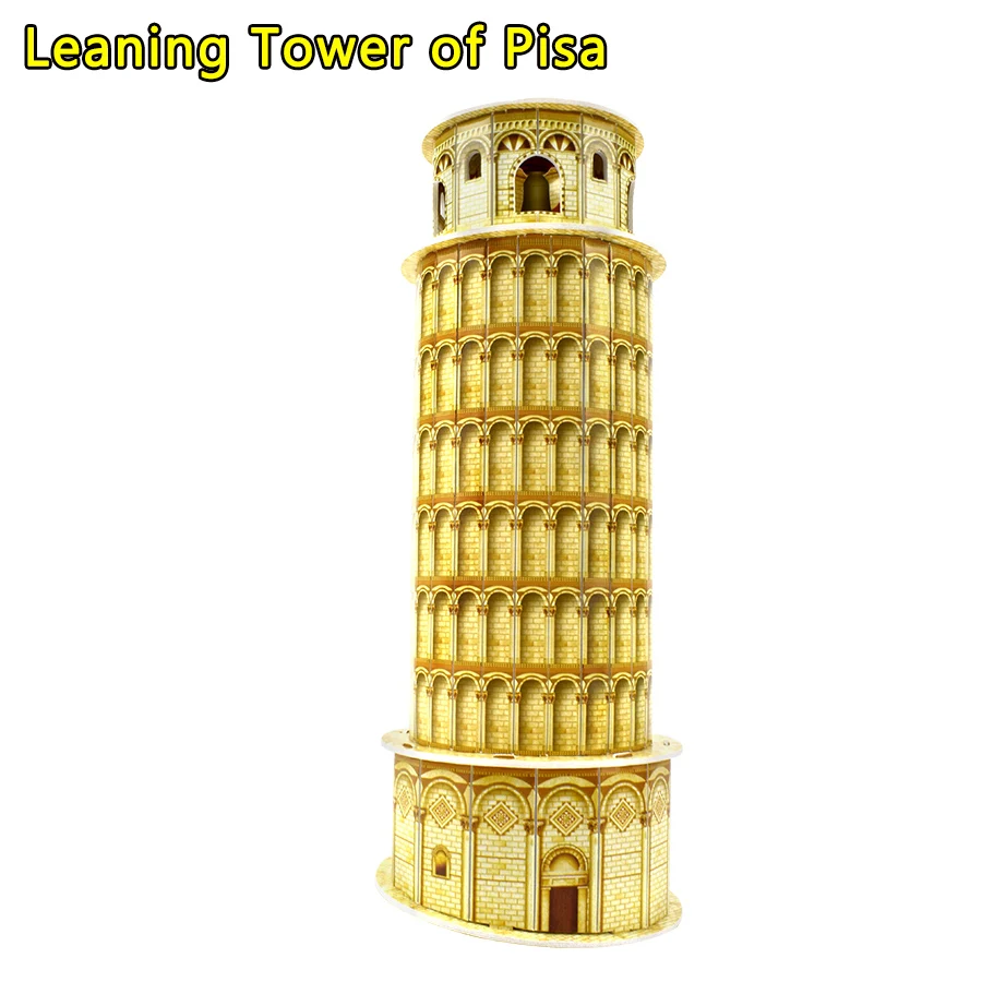 Newtion Puzzle 1500 PCS 32 L x 24 W Jigsaw Puzzles for Kids Adult Leaning Tower of Pisa Puzzle Educational Intellectual Decompressing Fun Game 