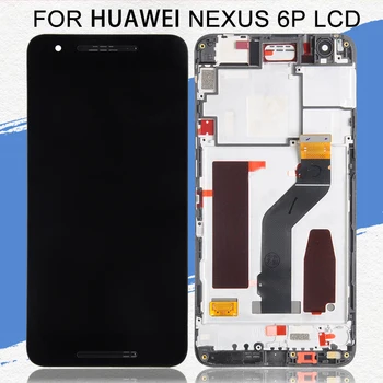 

Dinamico For Huawei Nexus 6P Display With Touch Screen Digitizer Assembly Nexus 6P Lcd With Frame Free Shipping+Tools