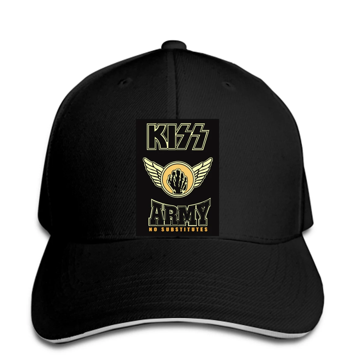 Бейсболка с логотипом Kiss Army Fist и логотипом