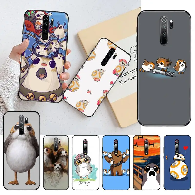 YJZFDYRM Wars The Last Jedi Porgs пользовательский фото мягкий чехол для телефона Redmi 8A Note 9 8T 7 6 6A