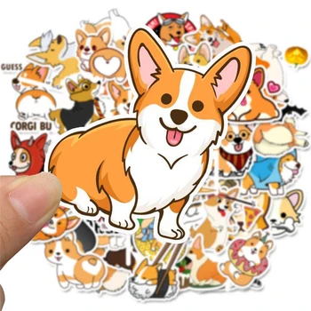 

50PCS Keji Dog Cartoon PVC Waterproof Sticker Hot Sale Luggage Bicycle Computer Mobile Phone Scooter Children Gift