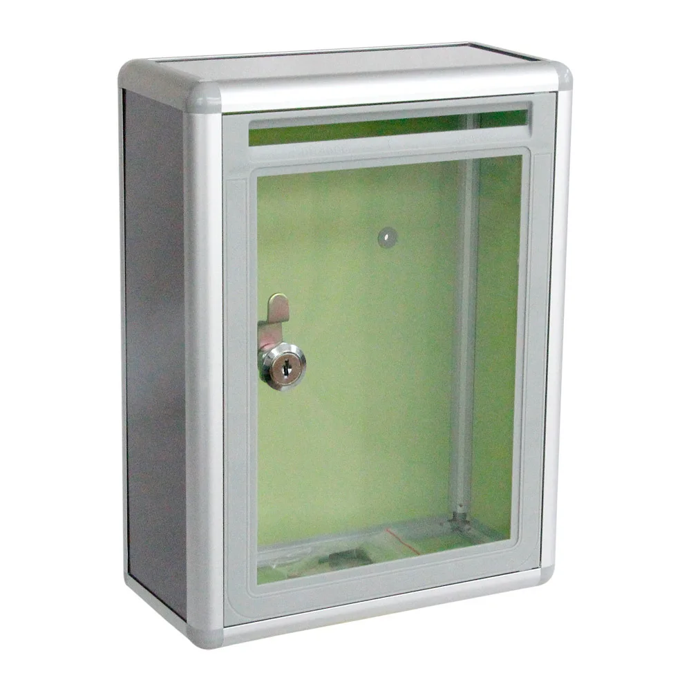 

Transparent Little Box Wall-Mounted Lock HKEJ xin jian xiang Convenient for the People Acrylic Aluminium Alloy Multi Purpose Qua