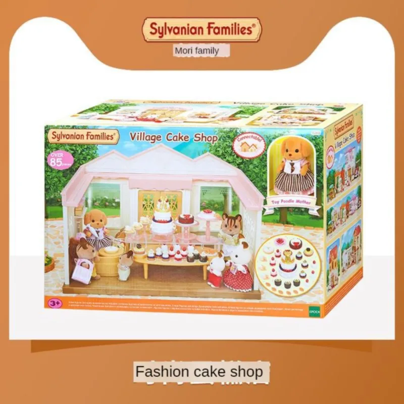 Semipkg дети Sylvanian Families игрушка-стиль торт магазин девушки игровой дом модель кукла игрушка 5263