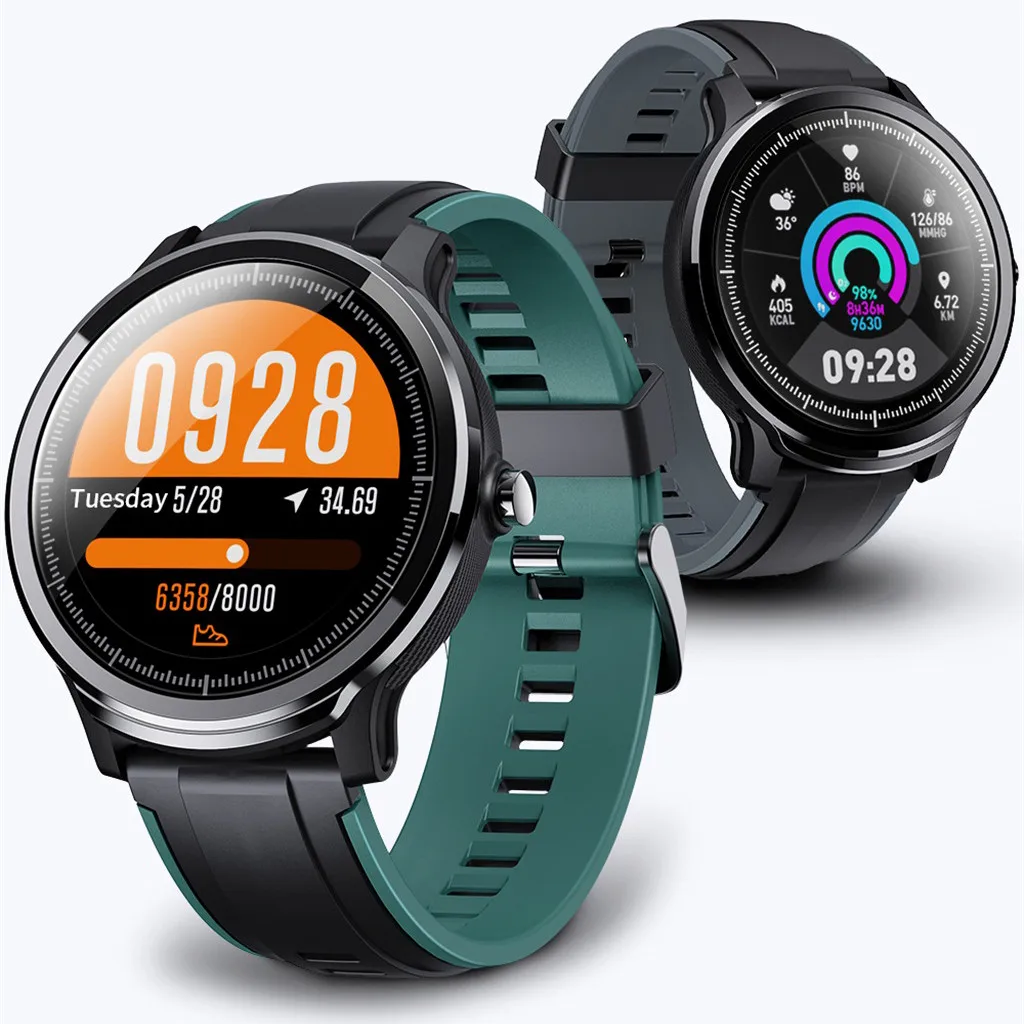 

2019 Smart Watch Men PPG + ECG IP68 Waterproof Heart Rate Blood Pressure Sport Smartwatch For Android IOS Phone