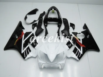 

New ABS Motorcycle Full Fairings Kit Fit For HONDA CBR600 F4i 2001 2002 2003 01 02 03 bodywork set Custom Free White b;Lack