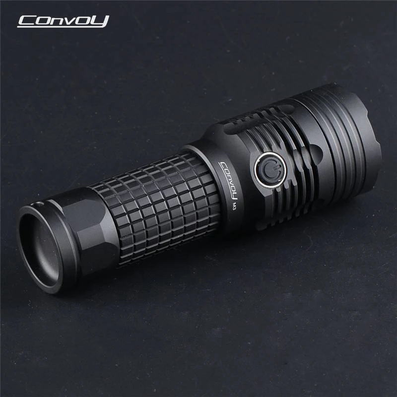 Фонарик Convoy M3 XHP70.2 переносной мощный фонарь с высоким освещением и встроенной