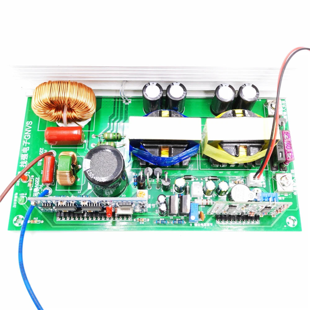 Solarwechselrichter 1000w 12v Pure Wave LCD + Controller + 16mm2  WccSolarkabel