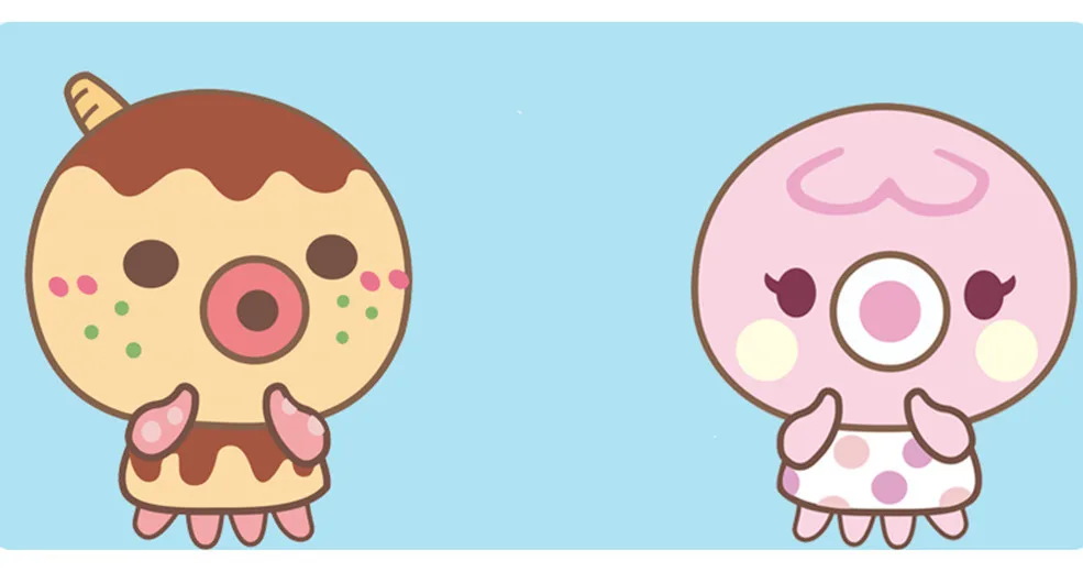 JP Game Zucker / Marina Small Cute Octopus Stuffed & Plush Cartoon Pendant plush toy plush doll
