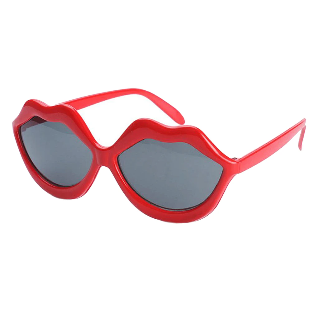 Funny Red Lips Sunglasses Women Wedding Hen Night Costume Party Glasses Prop