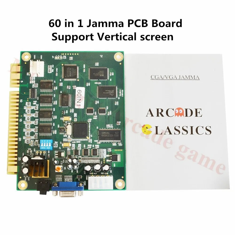 Jamma 2X 60 In 1 Klassisches Spiel Pcb Bord Für Jamma Arcade Spiel Maschine Vertikal9 