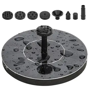 

Solar Fountain Upgraded Solar Fountain 1.5W Miniature Floating Water Pump High Efficiency And High Stability Quick Delivery