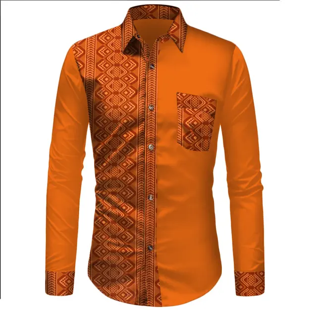 Aghogho African Slim Fit Shirt