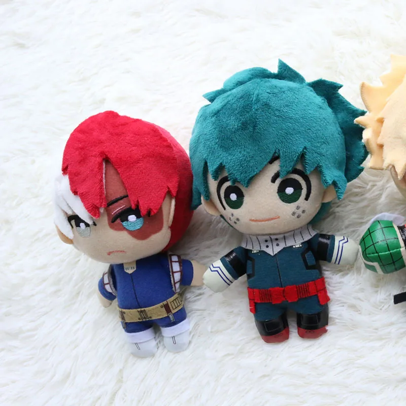 Аниме плюшевая кукла My Hero Academy Мягкие плюшевые игрушки izku Midoriya& Bakugou Katsuki& Todoroki плюшевые игрушки подарки для детей