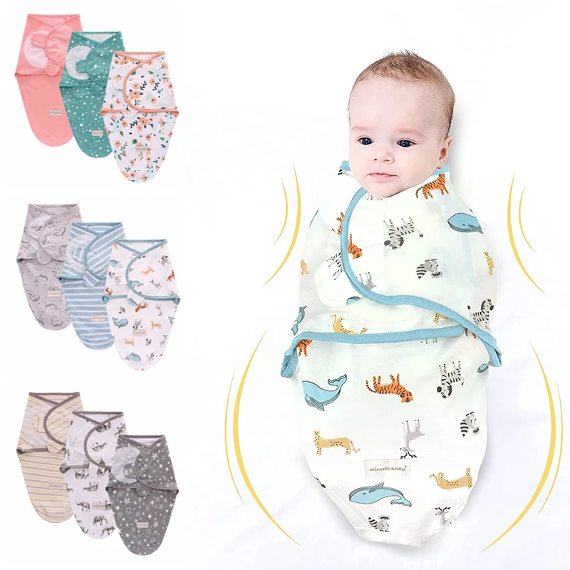 Baby Swaddle Blanket Wrap Newborn Swaddling Bag Baby Envelope Sleep Sack Bedding 