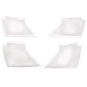 

Car for A3 8V 2014-2020 Stainless Steel Sticker o Speaker Sound Cover Decorating Interior Trim Moldings