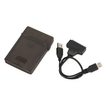 

Usb2.0/Usb3.0 To Sata Hard Drive Extension Cable Easy Drive Line Support Dual Usb Ports Power Supply 7+15