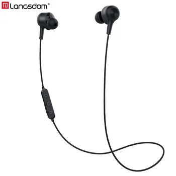 

Langsdom Sports Bluetooth Earphones with Mic Waterproof Bass Wireless Bluetooth Headphone for phone fone de ouvido