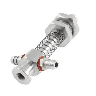 

12mm x 11mm x 60mm Metal Tubular 3 Way Vacuum Cup Holder Connector M12-L60